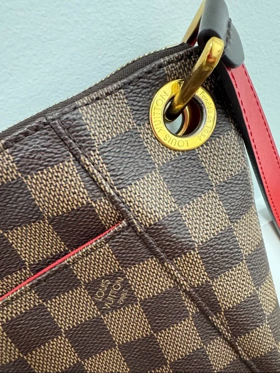 Louis Vuitton South Bank Besace Brown Damier Shoulder Bag - Picture 13 of 17